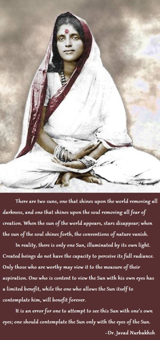 Excerpt from Sufi Symbolism Volume VIII Dr. Javad Nurbakhsh 