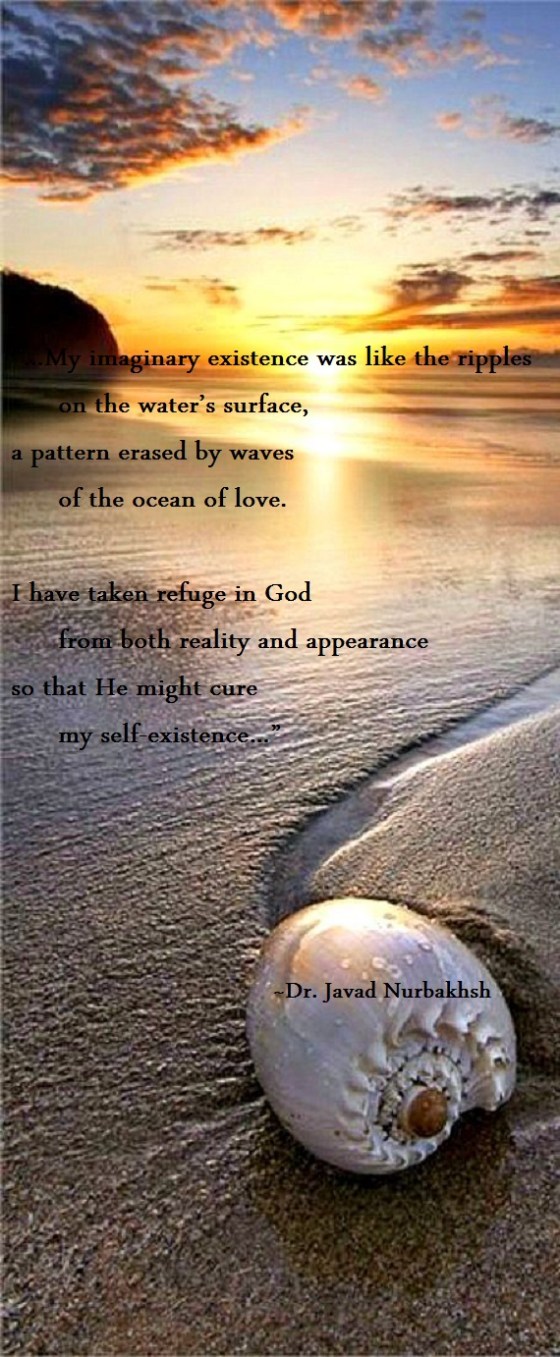 “The Waves of the Ocean of Love” excerpt from Divan-e Nurbakhsh Poems of a Sufi Master Dr. Javad Nurbakhsh (Page 142)